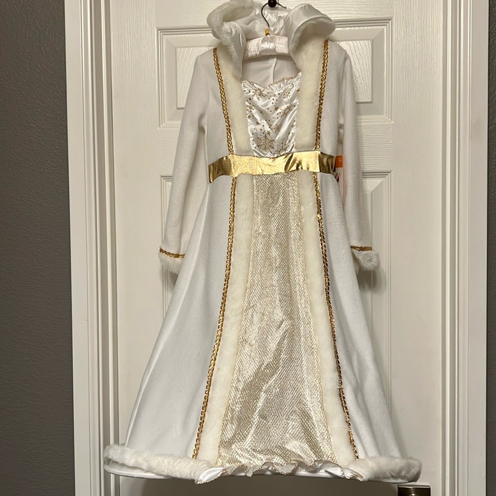 Snow Queen Hooded Costume